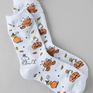 AE Peanuts Halloween Crew Socks American Eagle